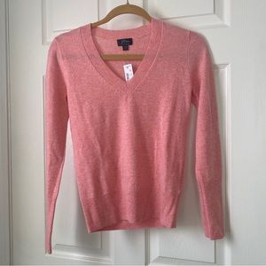 J Crew Pink Cashmere Sweater